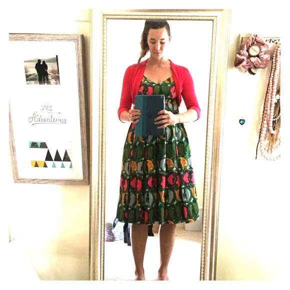 Boutique dress with jcpenny red sweater - Picture 3 of 8